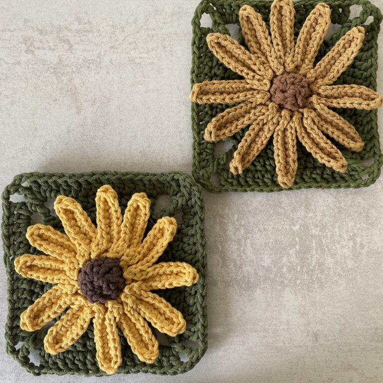 Rudbeckia granny Square is published!