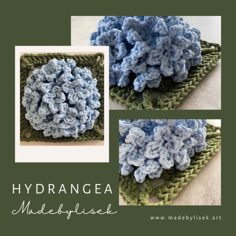 Hydrangea Granny Square Pattern: A Blooming Delight